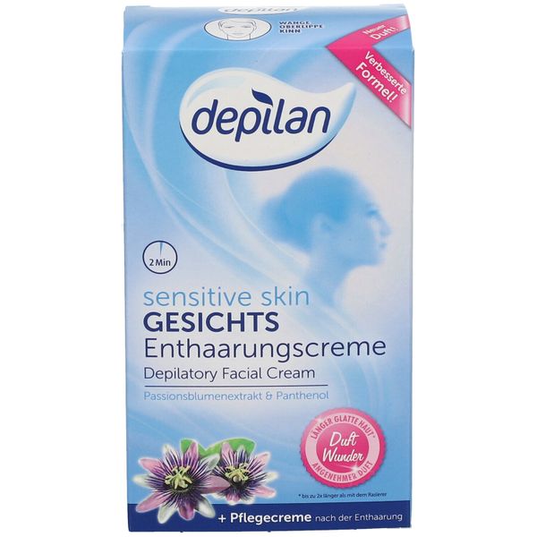 5. Bild von depilan Sensitive Skin Gesichtsenthaarungscreme 1 Pk