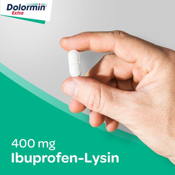 3. Bild von Dolormin Extra 400 mg Ibuprofen bei Schmerzen und Fieber 30 St