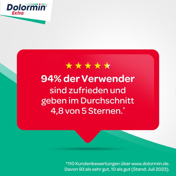 7. Bild von Dolormin Extra 400 mg Ibuprofen bei Schmerzen und Fieber 30 St
