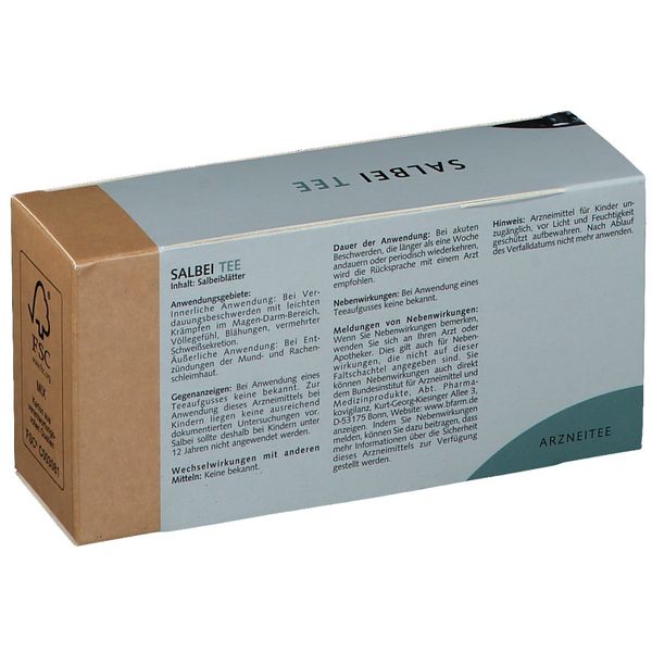4. Bild von Salbei Tee 25 St