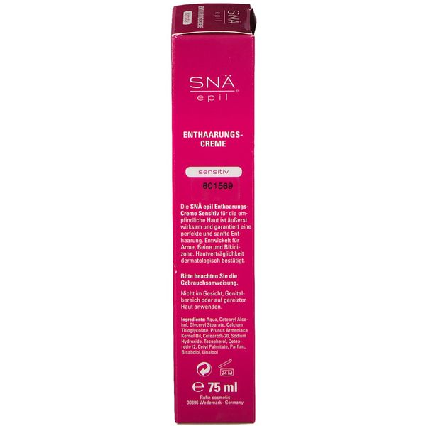 5. Bild von SNÄ® Epil Enthaarungs-Creme Sensitive 75 ml