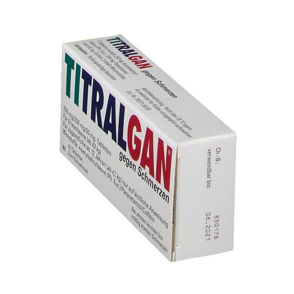 3. Bild von TITRALGAN® gegen Schmerzen 10 St