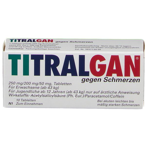 6. Bild von TITRALGAN® gegen Schmerzen 10 St
