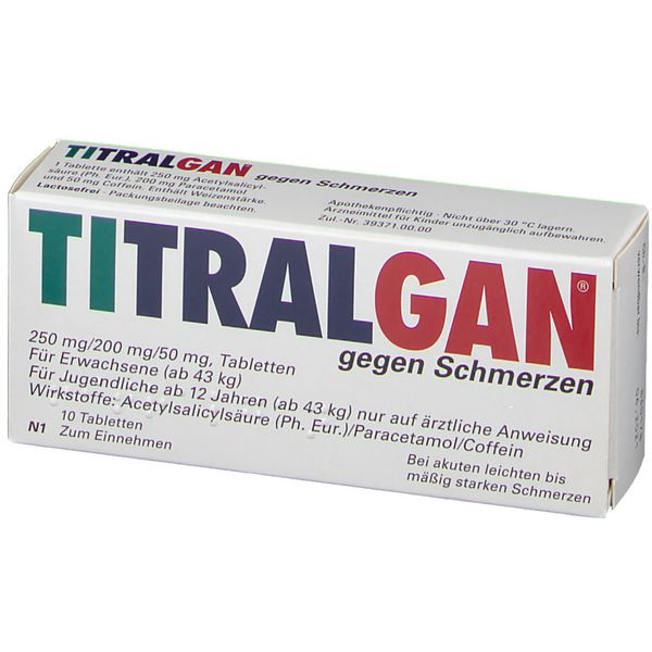 7. Bild von TITRALGAN® gegen Schmerzen 10 St