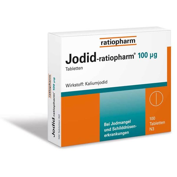 Bild von Jodid-ratiopharm® 100 µg Tabletten 100 St