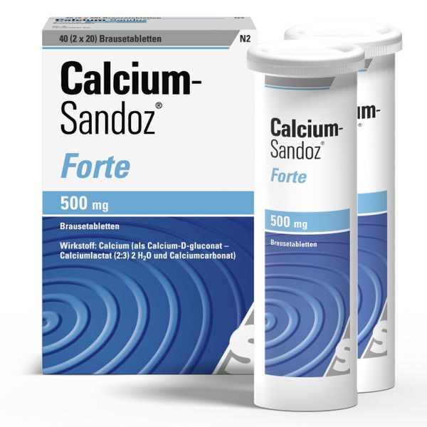 3. Bild von Calcium-Sandoz® Forte 2x20 St