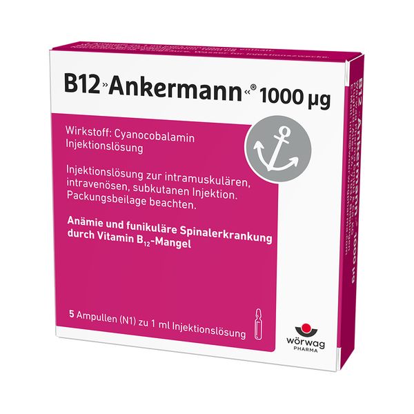 2. Bild von B12 Ankermann® Injekt 1.000 µg 5x1 ml