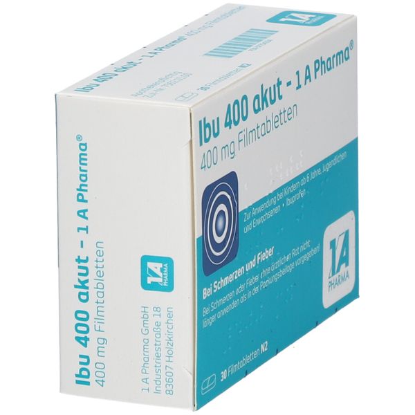 5. Bild von Ibu 400 akut - 1 A Pharma® 30 St
