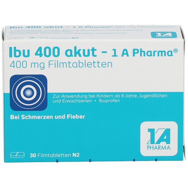 6. Bild von Ibu 400 akut - 1 A Pharma® 30 St