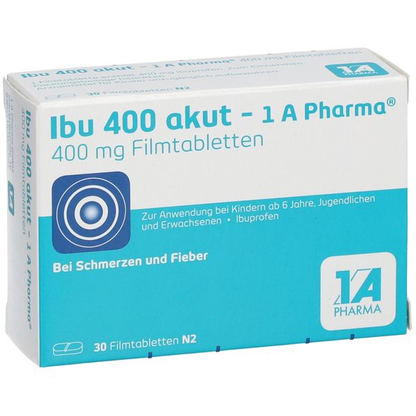 7. Bild von Ibu 400 akut - 1 A Pharma® 30 St