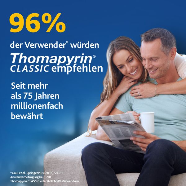 5. Bild von Thomapyrin CLASSIC Schmerztabletten gegen Kopfschmerzen 2x20 St
