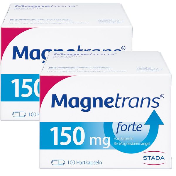 Bild von Magnetrans® forte 150 mg - Magnesiumkapseln bei nachgewiesenem Magnesiummangel 2x100 St