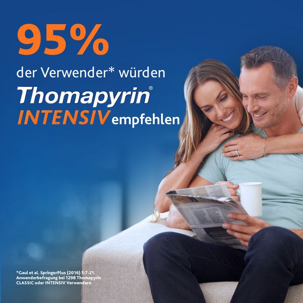 5. Bild von Thomapyrin INTENSIV bei intensiveren Kopfschmerzen & Migräne 2x20 St