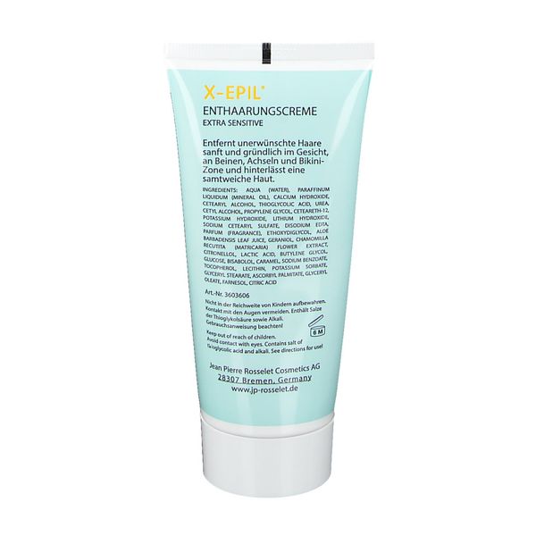 2. Bild von X-Epil Enthaarungscreme Sensitive 100 ml