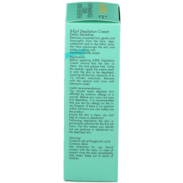 5. Bild von X-Epil Enthaarungscreme Sensitive 100 ml