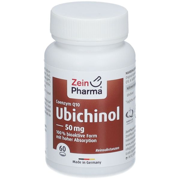 5. Bild von ZeinPharma® Ubichinol Coenzym Q10 Kapseln 50 mg 60 St