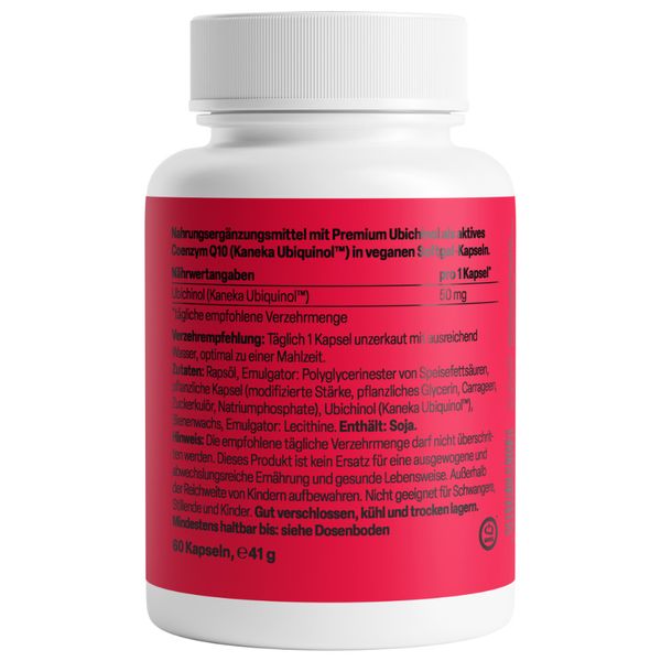 2. Bild von ZeinPharma® Ubichinol Coenzym Q10 Kapseln 50 mg 60 St