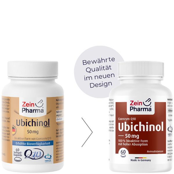 4. Bild von ZeinPharma® Ubichinol Coenzym Q10 Kapseln 50 mg 60 St