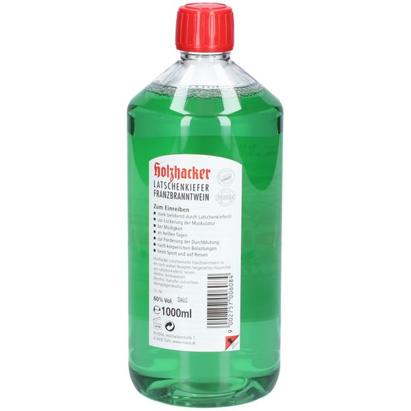 3. Bild von RIVIERA Holzhacker Latschenkiefer-Franzbranntwein 1000 ml