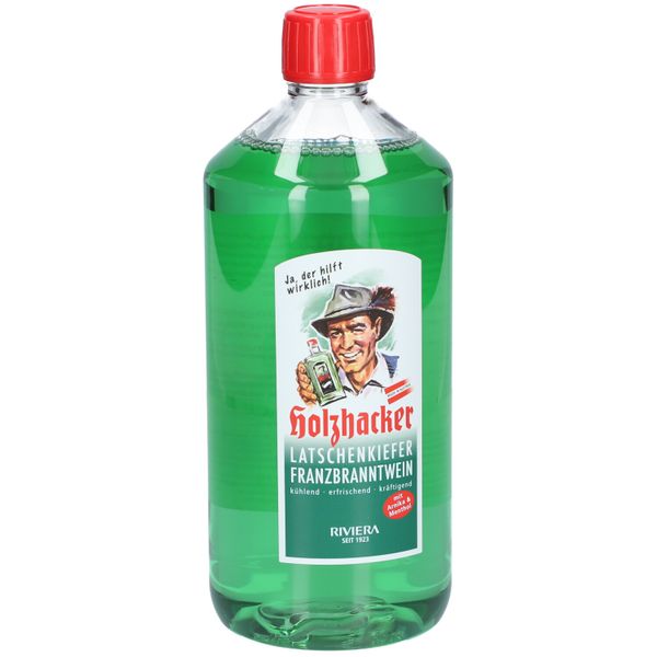 4. Bild von RIVIERA Holzhacker Latschenkiefer-Franzbranntwein 1000 ml