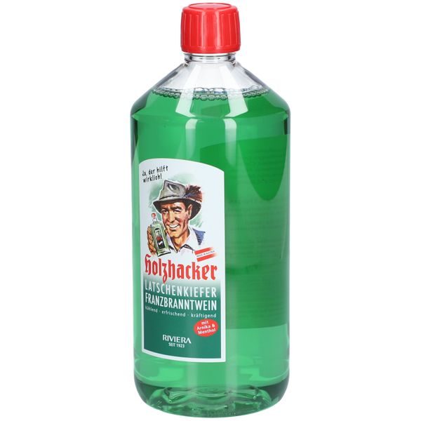 5. Bild von RIVIERA Holzhacker Latschenkiefer-Franzbranntwein 1000 ml