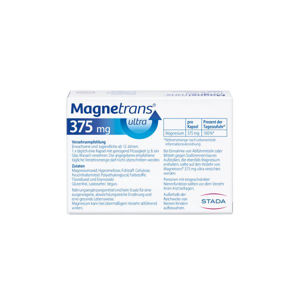 2. Bild von Magnetrans® 375 mg ultra Magnesium Kapseln 100 St