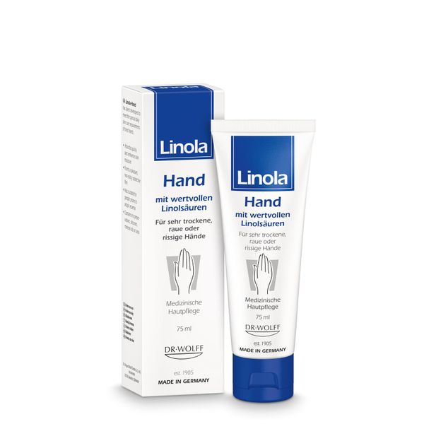 Bild von Linola Hand - Handcreme für trockene, raue oder rissige Hände 75 ml