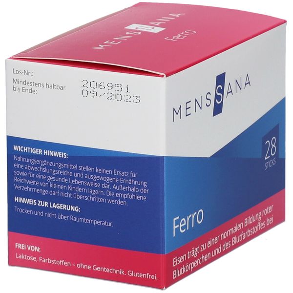 3. Bild von MENSSANA Ferro 28x2 g