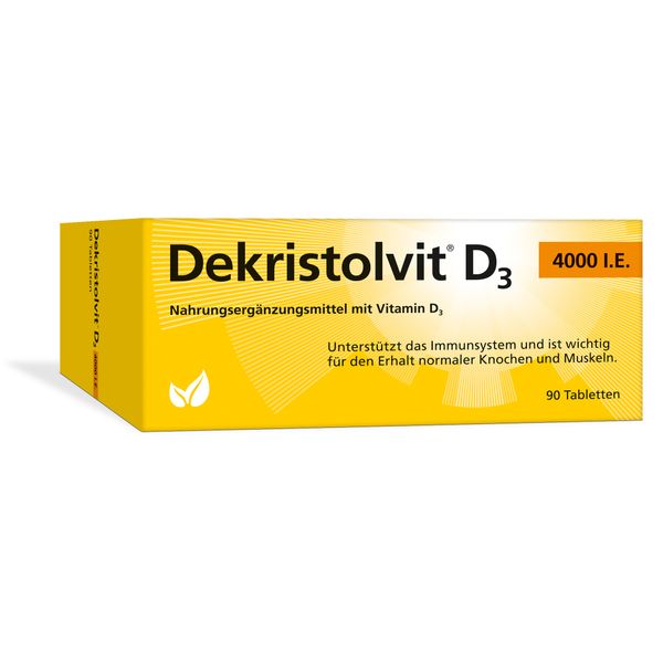 Bild von Dekristolvit D3 4000 I.E. 90 St