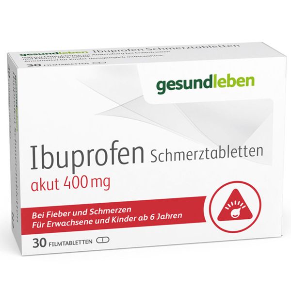 Bild von IBUPROFEN Schmerztabletten akut 400 mg 30 St