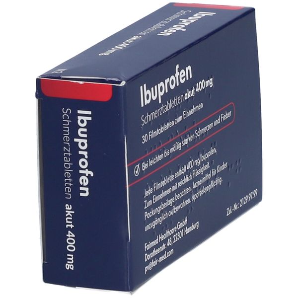 5. Bild von IBUPROFEN Schmerztabletten akut 400 mg 30 St