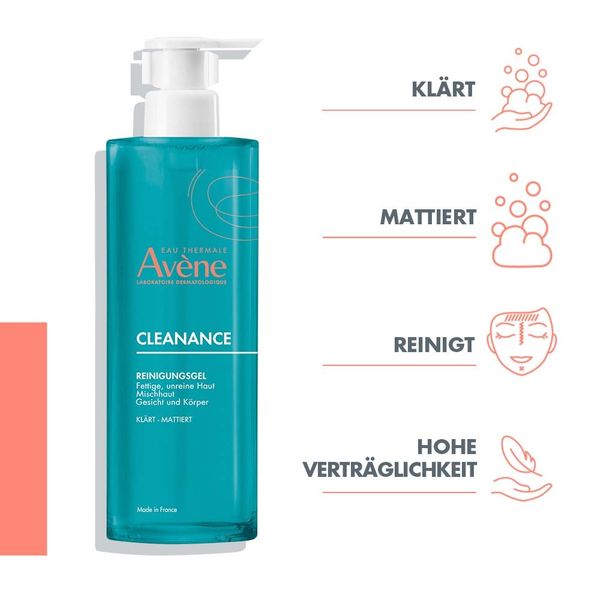 2. Bild von Eau Thermale Avène Cleanance Reinigungsgel 400 ml