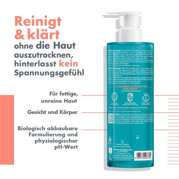 3. Bild von Eau Thermale Avène Cleanance Reinigungsgel 400 ml