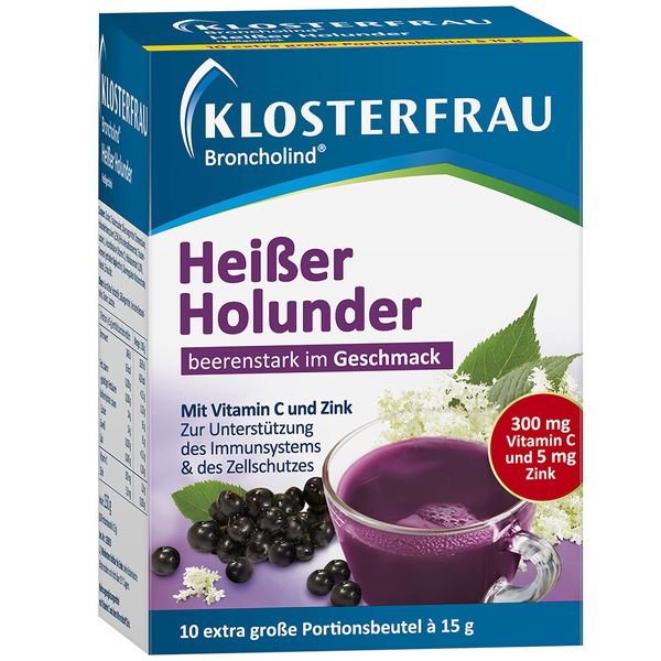 Bild von KLOSTERFRAU Broncholind® Heißer Holunder 10x15 g