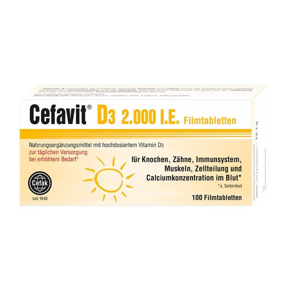 Bild von Cefavit® D3 2.000 I.E. 100 St