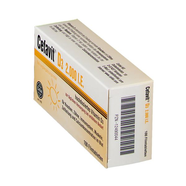 3. Bild von Cefavit® D3 2.000 I.E. 100 St