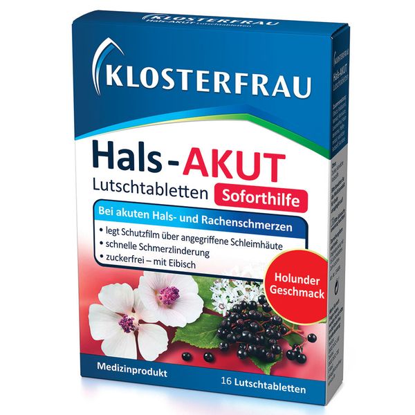 Bild von KLOSTERFRAU Hals-AKUT 16 St