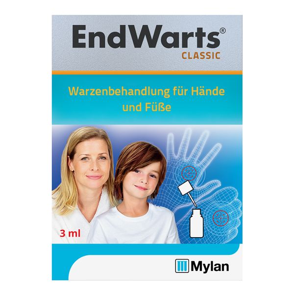 Bild von EndWarts CLASSIC: Lösung mit Ameisensäure gegen Warzen und Dornwarzen, Warzenbehandlung für Hände und Füße 3 ml