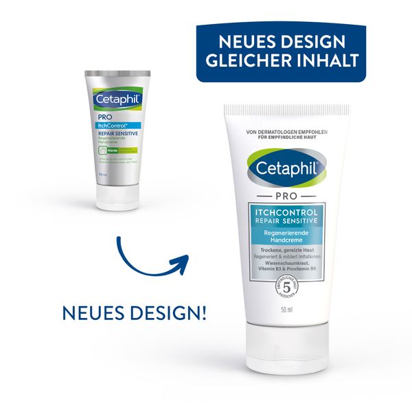 2. Bild von CETAPHIL PRO ItchControl Repair Sensitive Regenerierende Handcreme 50 ml