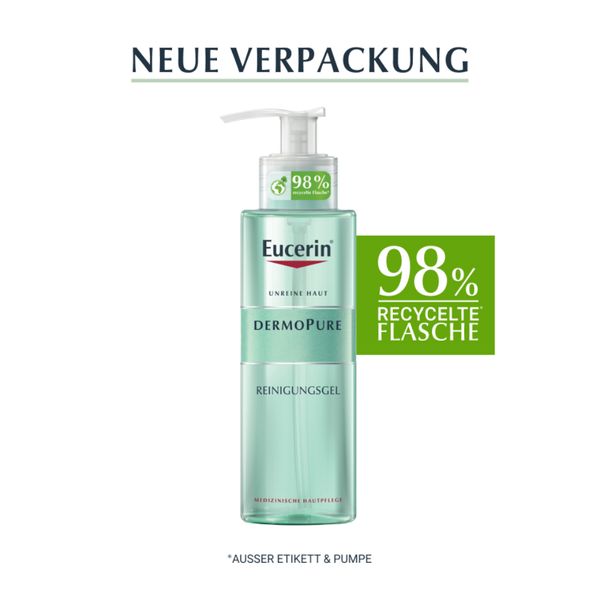 8. Bild von Eucerin® DermoPure Reinigungsgel – Gegen Pickel und unreine Haut – Effektive und gleichzeitig sanfte Reinigung - Jetzt 20% sparen mit Code "sommer20" 400 ml