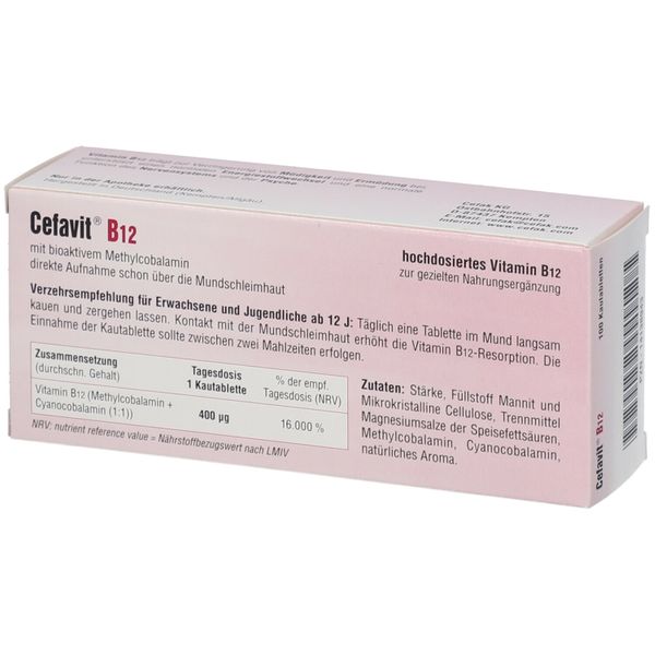 4. Bild von Cefavit® B12 100 St