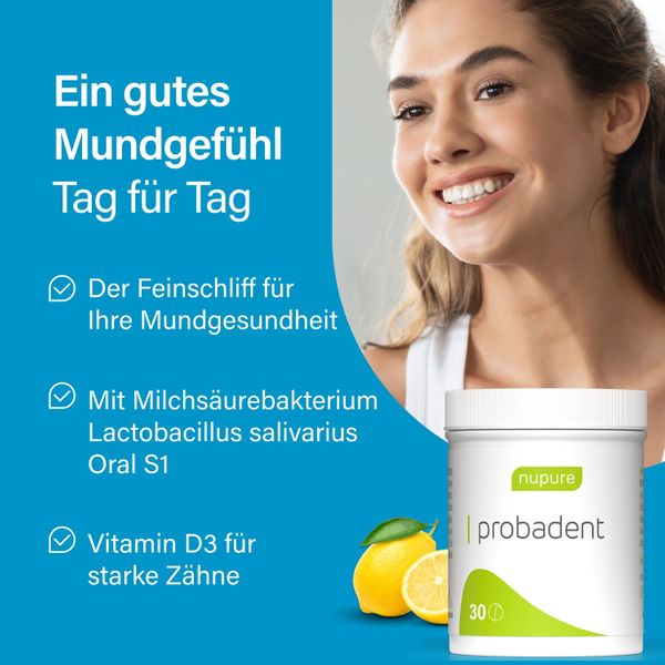 3. Bild von Nupure probadent - Lutschtabletten gegen Mundgeruch 30 St