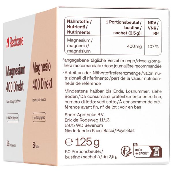 4. Bild von Redcare Magnesium 400 Direkt 50 St