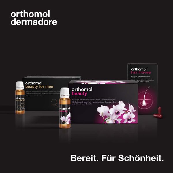 6. Bild von Orthomol Hair Intense - Mikronährstoffe für schönes Haar - mit Biotin, Kupfer, Zink und dem patentierten KeraLiacin - Kapseln 180 St