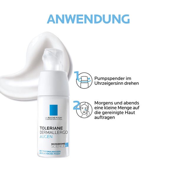 6. Bild von Toleriane Dermallergo Augen, feuchtigkeitsspendende und beruhigende Augencreme für zu Allergien neigende oder überempfindliche Augenpartie - Jetzt 20% sparen mit Code "DERMO20" 20 ml