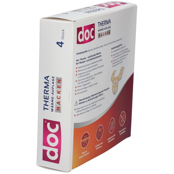 5. Bild von doc® THERMA WÄRME-AUFLAGE NACKEN 4 St