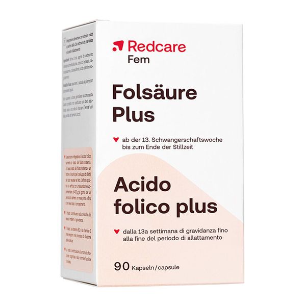 Bild von Redcare Folsäure Plus 90 St