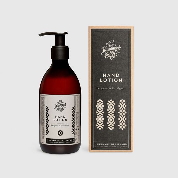 Bild von The Handmade Soap Company Handlotion Bergamot und Eukalyptus 300 ml