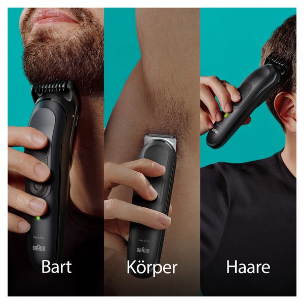 3. Bild von Braun - MultiGroomingKit "MGK7460 All-in-one-Styler" in Schwarz 1 St