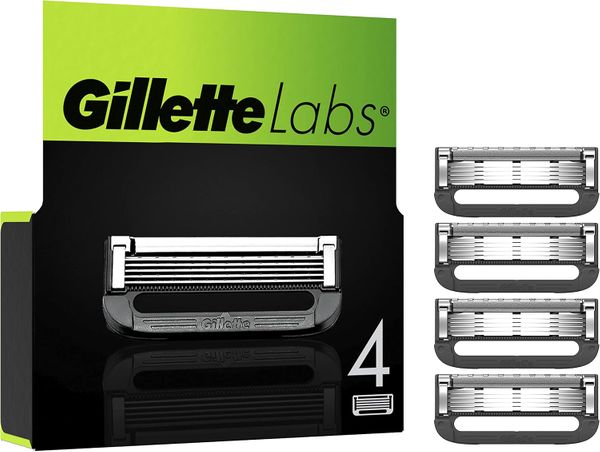 Bild von Gillette Labs Rasierklingen 4 St